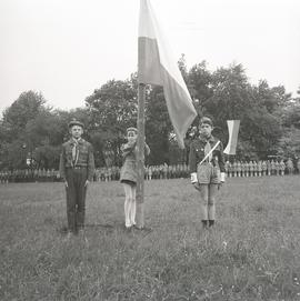 Uroczystość nadania imienia Hufcowi ZHP Krzyki