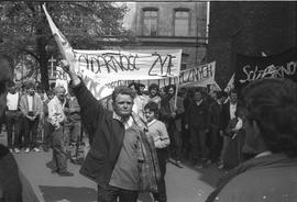 Demonstracja 1 maja 1988 we Wrocławiu