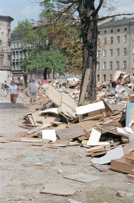 Ulica Pułaskiego - wysypisko śmieci