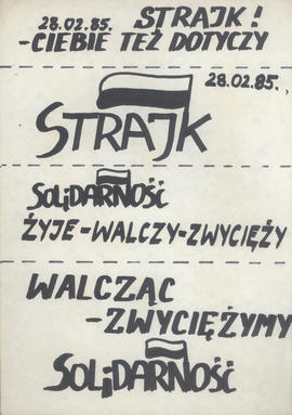 Strajk! - ciebie też dotyczy