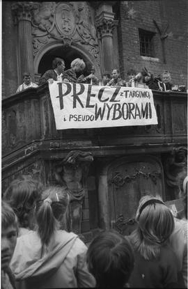 Protest przeciwko wyborom 4 czerwca