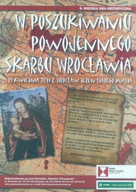 W poszukiwaniu powojennego skarbu Wrocławia: 6. miejska gra historyczna