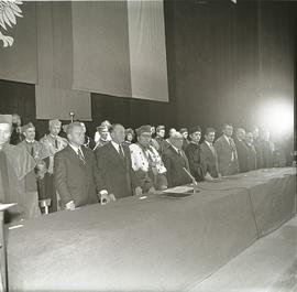 Inauguracja roku akademickiego 1975/1976 na Uniwersytecie Wrocławskim połączona z obchodami jubil...