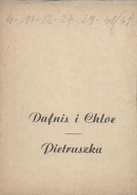 Dafnis i Chloe. Pietruszka