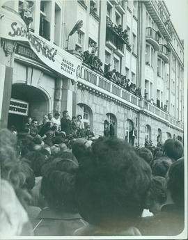 Lech Wałęsa we Wrocławiu 1981