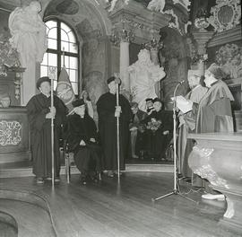 Uroczystość nadania tytułów doktora honoris causa Uniwersytetu Wrocławskiego w ramach obchodów ju...