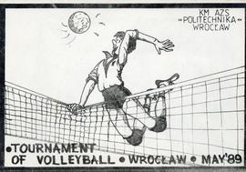 Tournament of volleyball Wrocław May'89