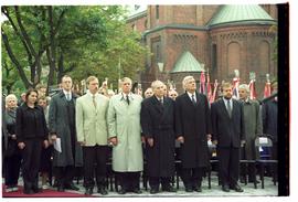 Uroczystość odsłonięcia i poświęcenia pomnika