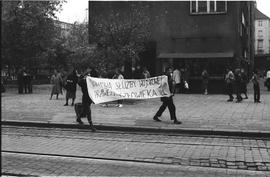 Protest Ruchu Wolność i Pokój