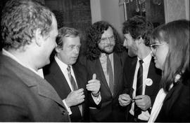 Prezydent Vaclav Havel w Warszawie – 1990