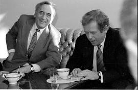 Prezydent Vaclav Havel w Warszawie – 1990