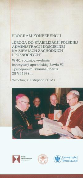 Droga do stabilizacji polskiej administracji kościelnej na Ziemiach Zachodnich i Północnych