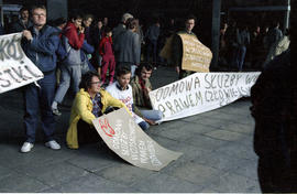 Protest WiP ws. więźniów sumienia