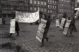 Protest Ruchu Wolność i Pokój