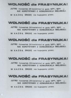 Wolność dla Frasyniuka!