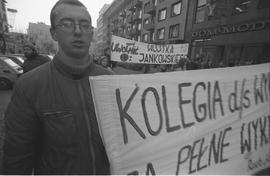 Protest WiP przeciwko kolegiom