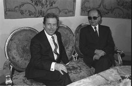 Prezydent Vaclav Havel w Warszawie – 1990