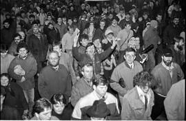 Demonstracja w rocznicę stanu wojennego - 1988