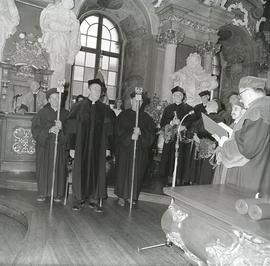 Uroczystość nadania tytułów doktora honoris causa Uniwersytetu Wrocławskiego w ramach obchodów ju...