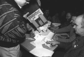 Zebranie delegatów dolnośląskiej Solidarności - 1990