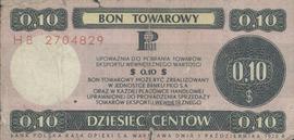 Bon Towarowy: Dziesięć Centów