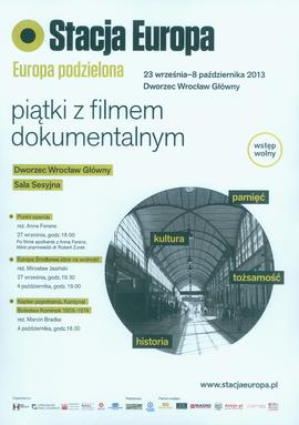 Stacja Europa - Europa podzielona. Piątki z filmem dokumentalnym