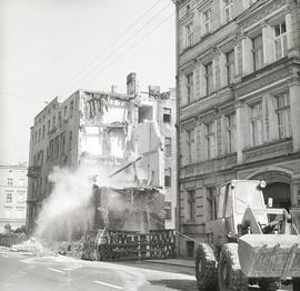 Wyburzenie kamienicy przy ul. Krasińskiego we Wrocławiu