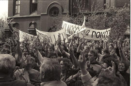 Demonstracja 1 maja 1988 we Wrocławiu