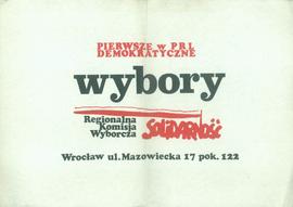 Pierwsze w PRL demokratyczne wybory