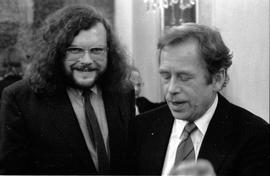 Prezydent Vaclav Havel w Warszawie – 1990