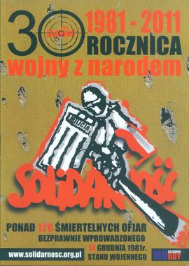 30 rocznica wojny z narodem: 1981-2011