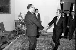 Prezydent Vaclav Havel w Warszawie – 1990