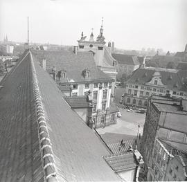 Gmach główny Uniwersytetu Wrocławskiego oraz pl. Uniwersytecki we Wrocławiu