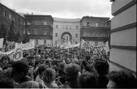 Demonstracja przeciwników ustawy antyaborcyjnej