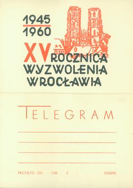 XV rocznica wyzwolenia Wrocławia