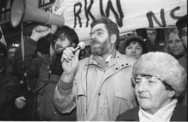 Demonstracja w rocznicę stanu wojennego - 1988