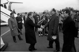 Prezydent Vaclav Havel w Warszawie – 1990