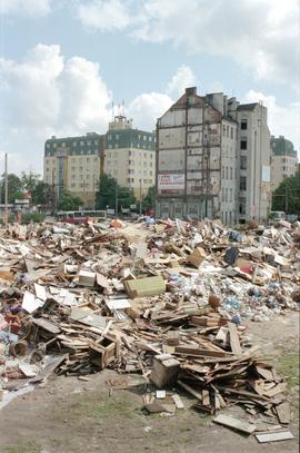 Ulica Pułaskiego - wysypisko śmieci