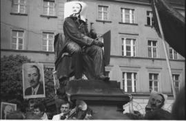 „Pożegnanie Bieruta” - happening studentów UWr