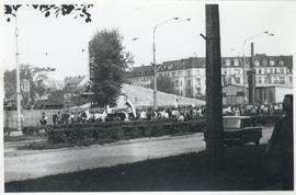 Demonstracja 1 maja 1983 r. na pl. Grunwaldzkim