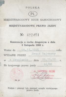 Międzynarodowe Prawo Jazdy