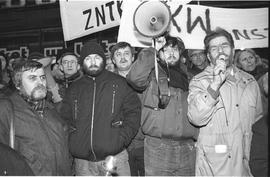 Demonstracja w rocznicę stanu wojennego 1988