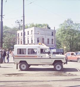 Wyburzanie Karczmy pod Kasztanami