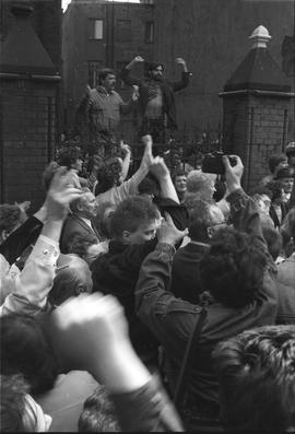 Demonstracja 1 maja 1988 we Wrocławiu