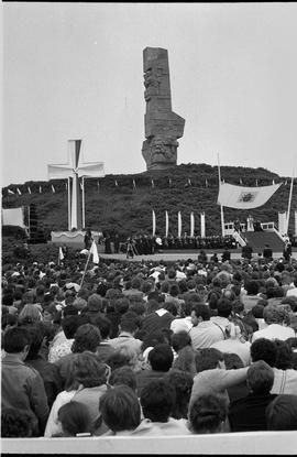 III Pielgrzymka Jana Pawła II do Ojczyzny 1987 - Westerplatte