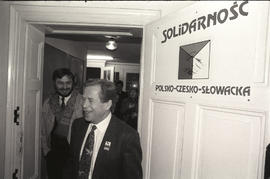 Vaclav Havel we Wrocławiu – 1992