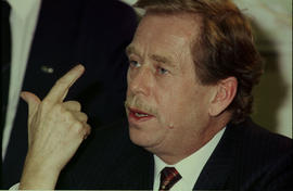 Vaclav Havel we Wrocławiu – 1992