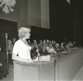 Inauguracja roku akademickiego 1975/1976 na Uniwersytecie Wrocławskim połączona z obchodami jubil...