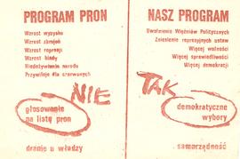 Program PRON a Nasz program