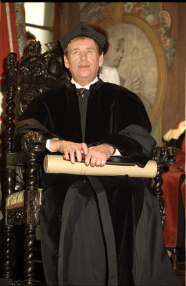 Vaclav Havel – doktor honoris causa Uniwersytetu Wrocławskiego